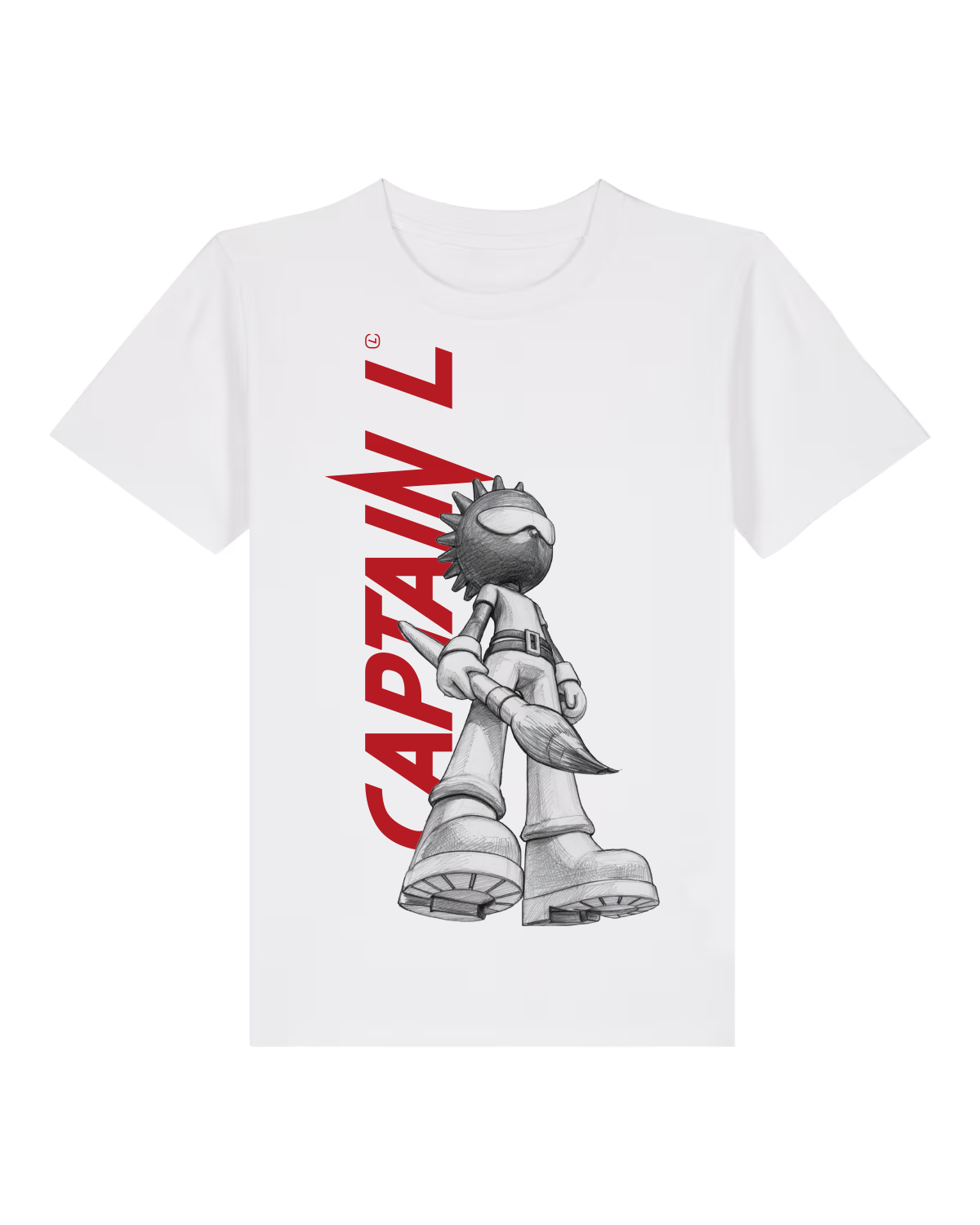 T-shirt Captain L vertical