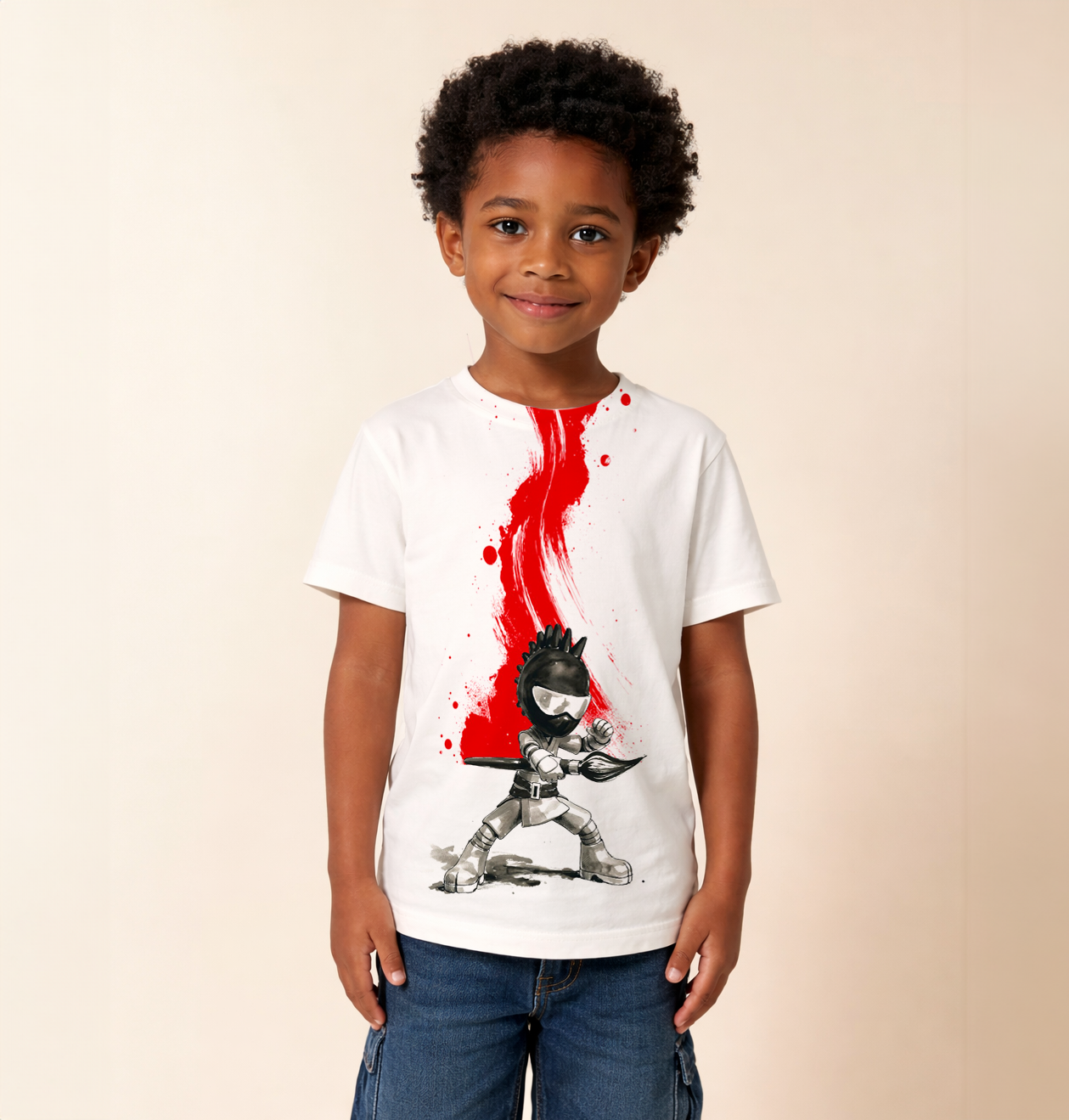 T-shirt Captain L Samuraï - Enfant